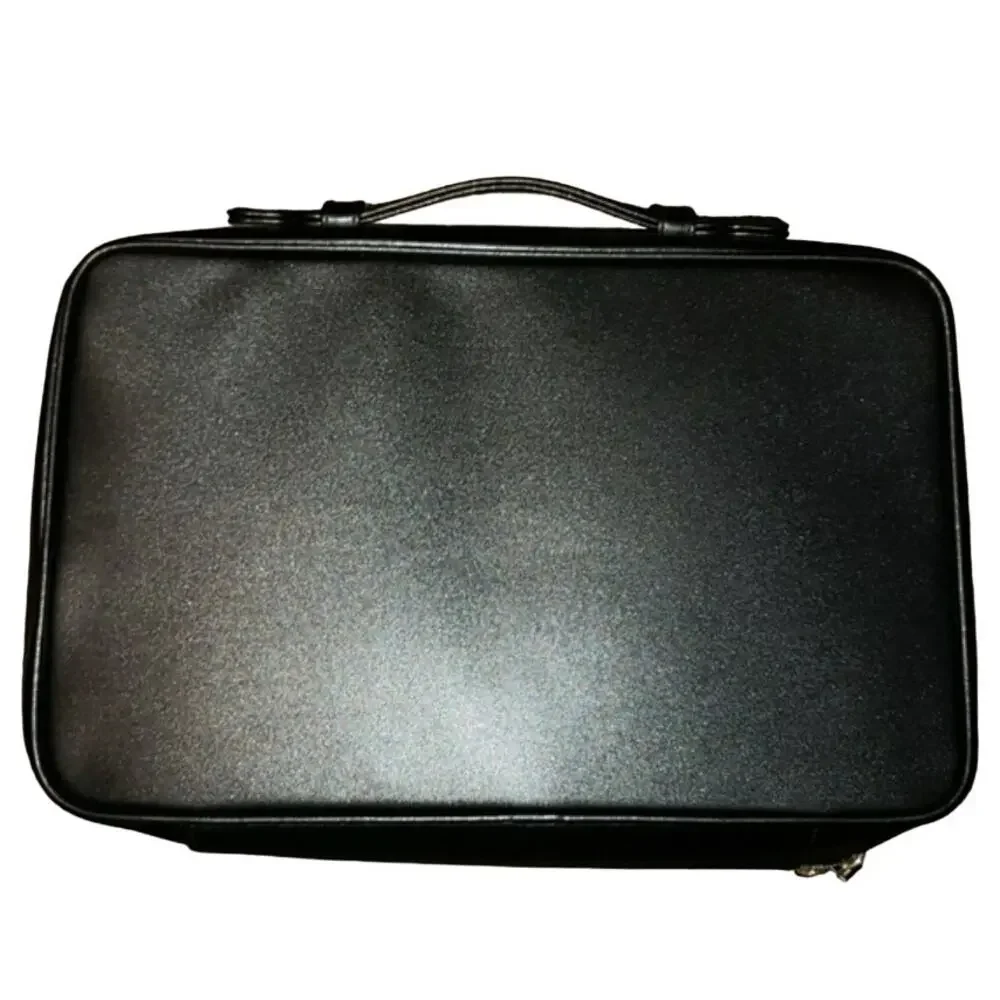 Estee Lauder Black White Cosmetics Bag Makeup Travel Case Toiletries